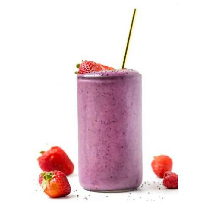Vegan Triple Berry Protein Smoothie
