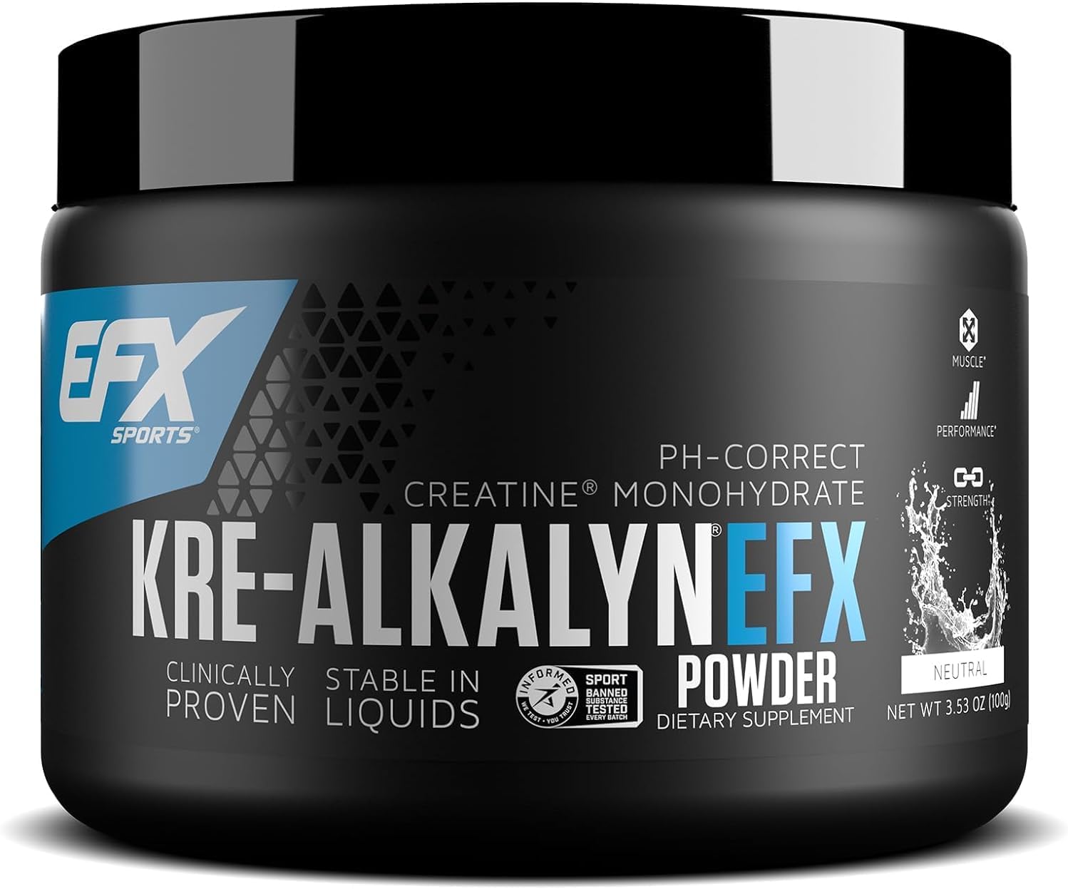EFX Sports Kre-Alkalyn EFX Powder, Unflavored