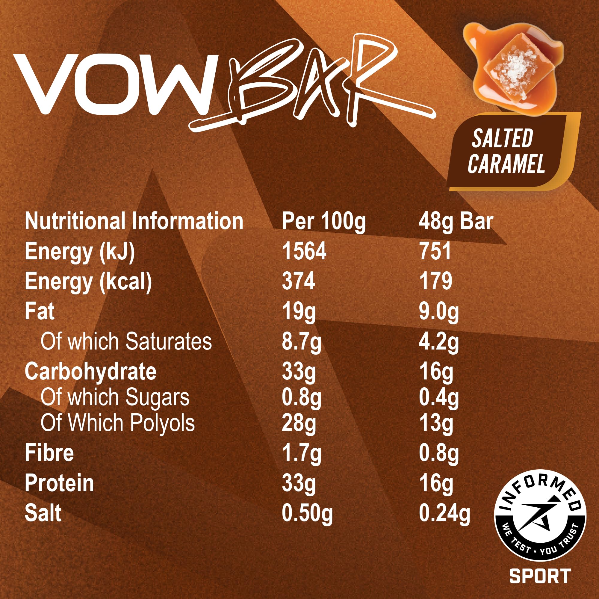 VOW Nutrition VOW Bar 12x48g