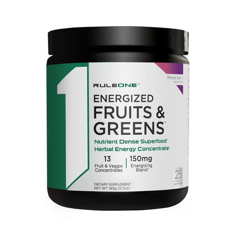 Rule One  Energized Fruits & Greens, Mixed Berry