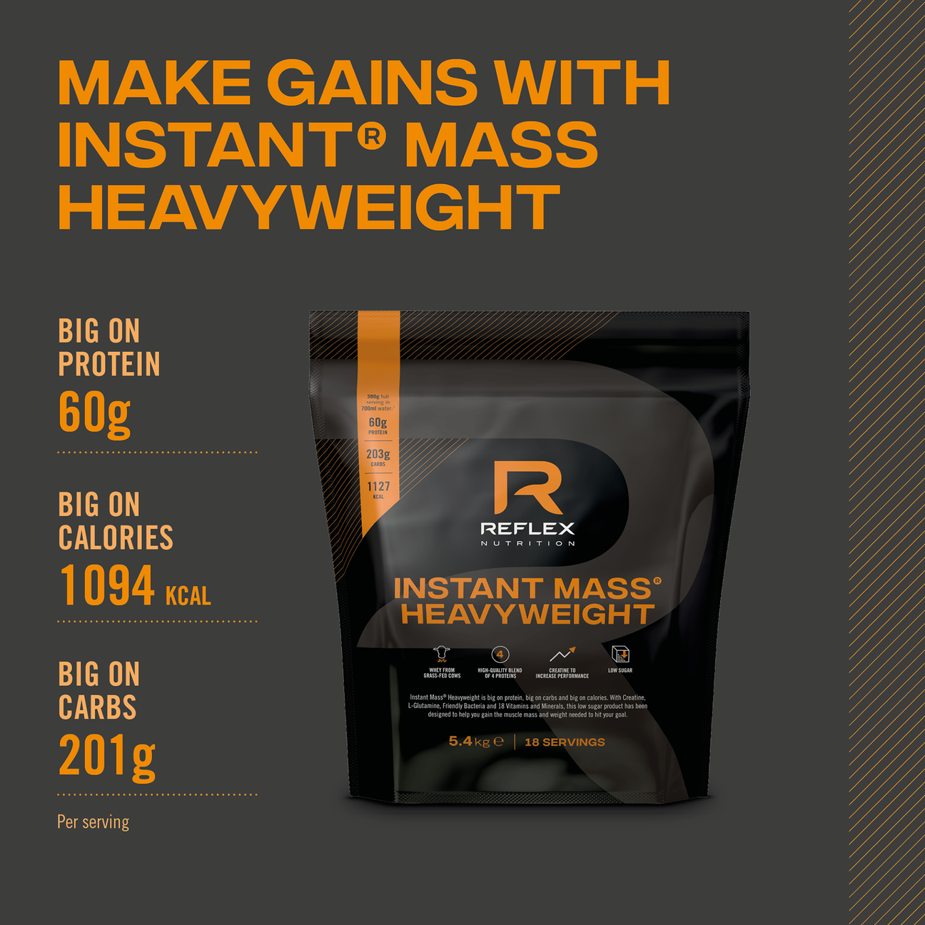 Reflex Nutrition  Instant Mass Heavyweight