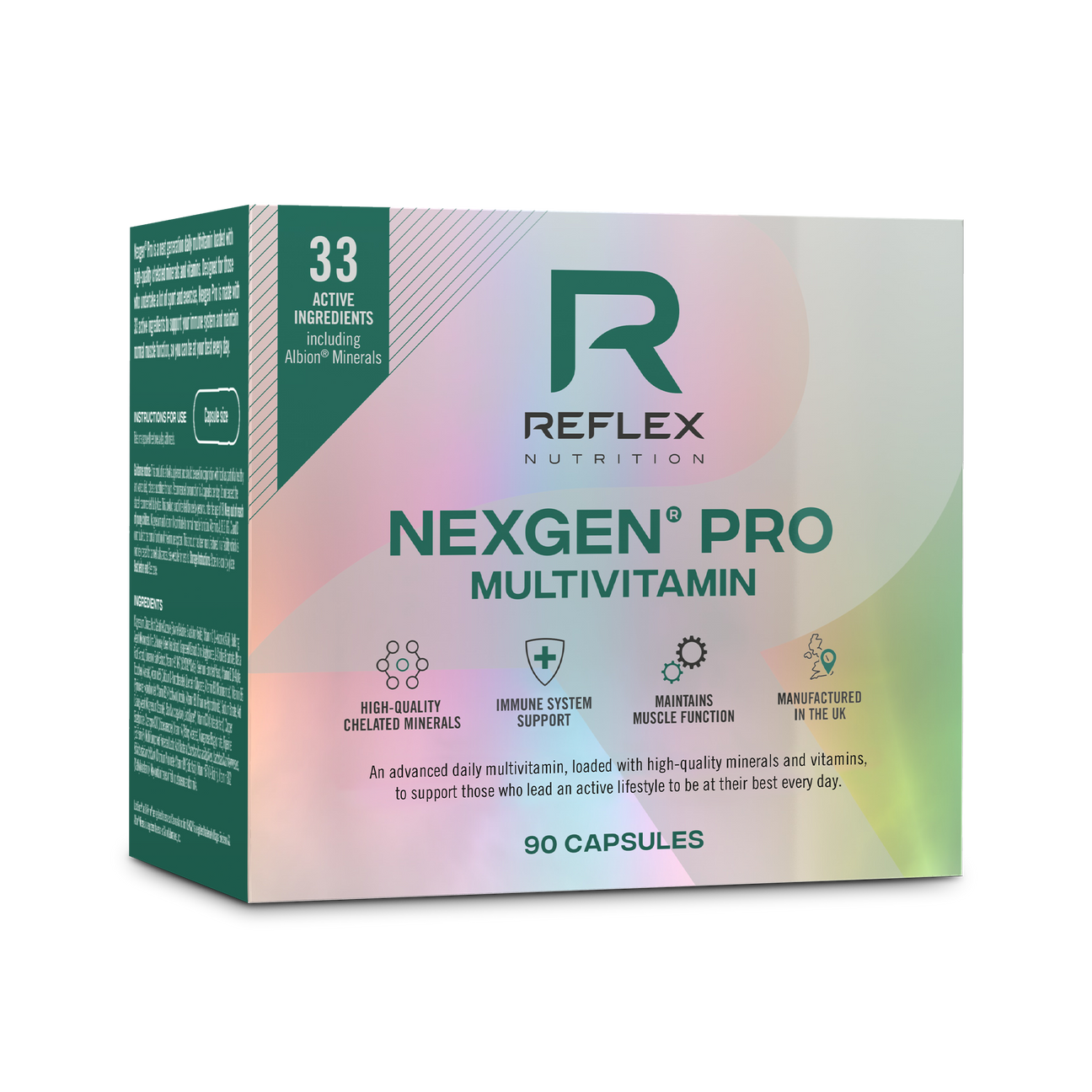 Reflex Nutrition Nexgen Pro Sports Multivitamin, 90 caps