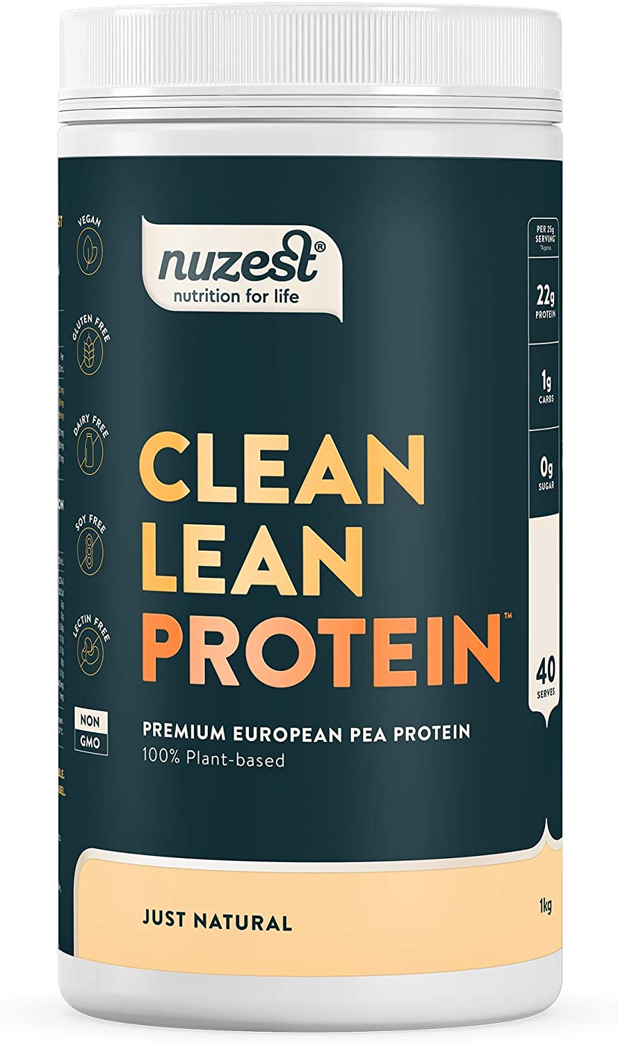 Nuzest Clean Lean Protein Premium Vegan Pea Protein Powder