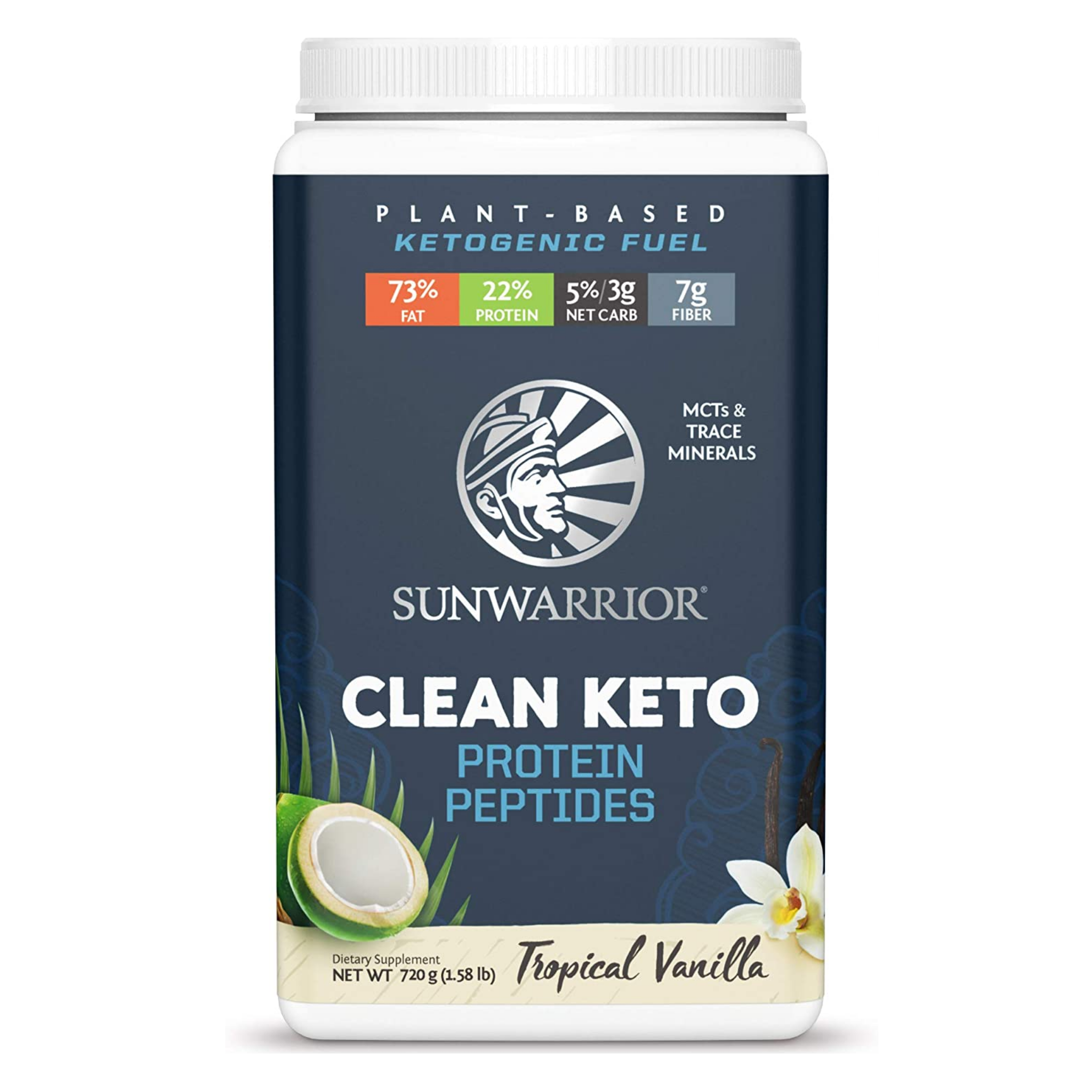 Sunwarrior  Vegan Clean Keto Protein Peptides Powder