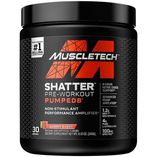 MuscleTech Shatter Pumped8 Pre-Workout