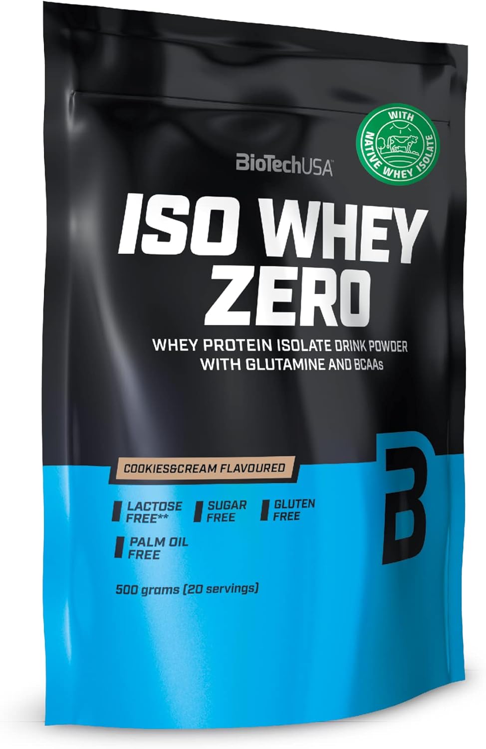 BiotechUSA Iso Whey Zero Protein Powder