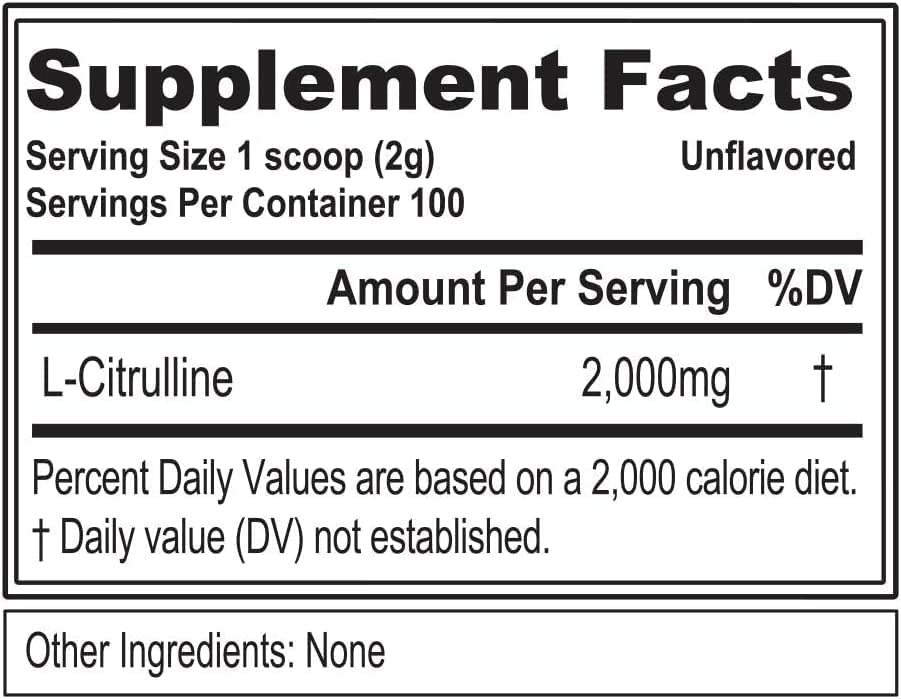 Evlution Nutrition L-Citrulline 2000