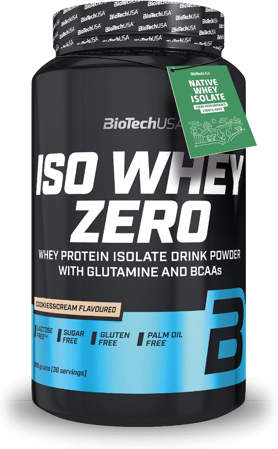 BiotechUSA Iso Whey Zero Protein Powder