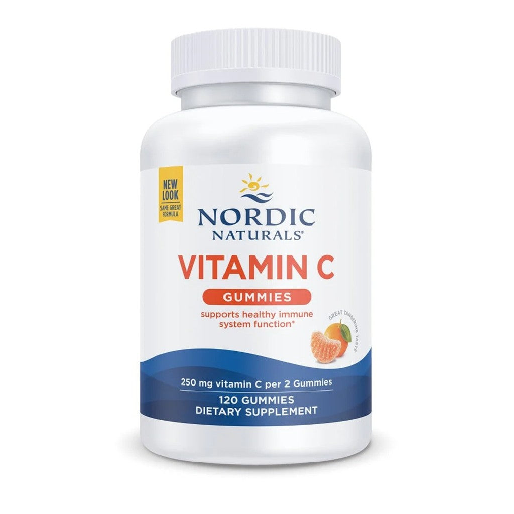 Nordic Naturals Vitamin C Gummies, 250mg Tangerine