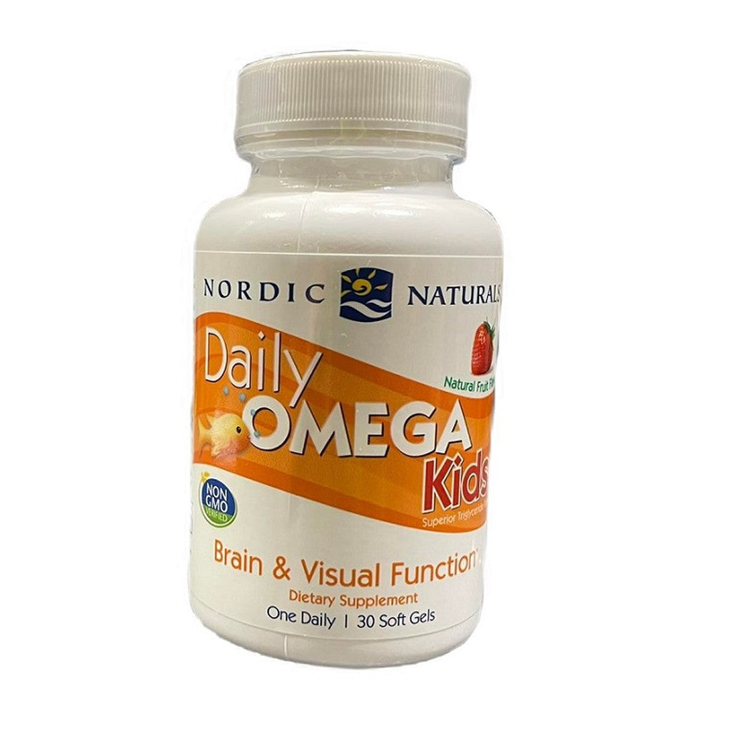 Nordic Naturals Daily Omega Kids, Natural Fruit Flavor