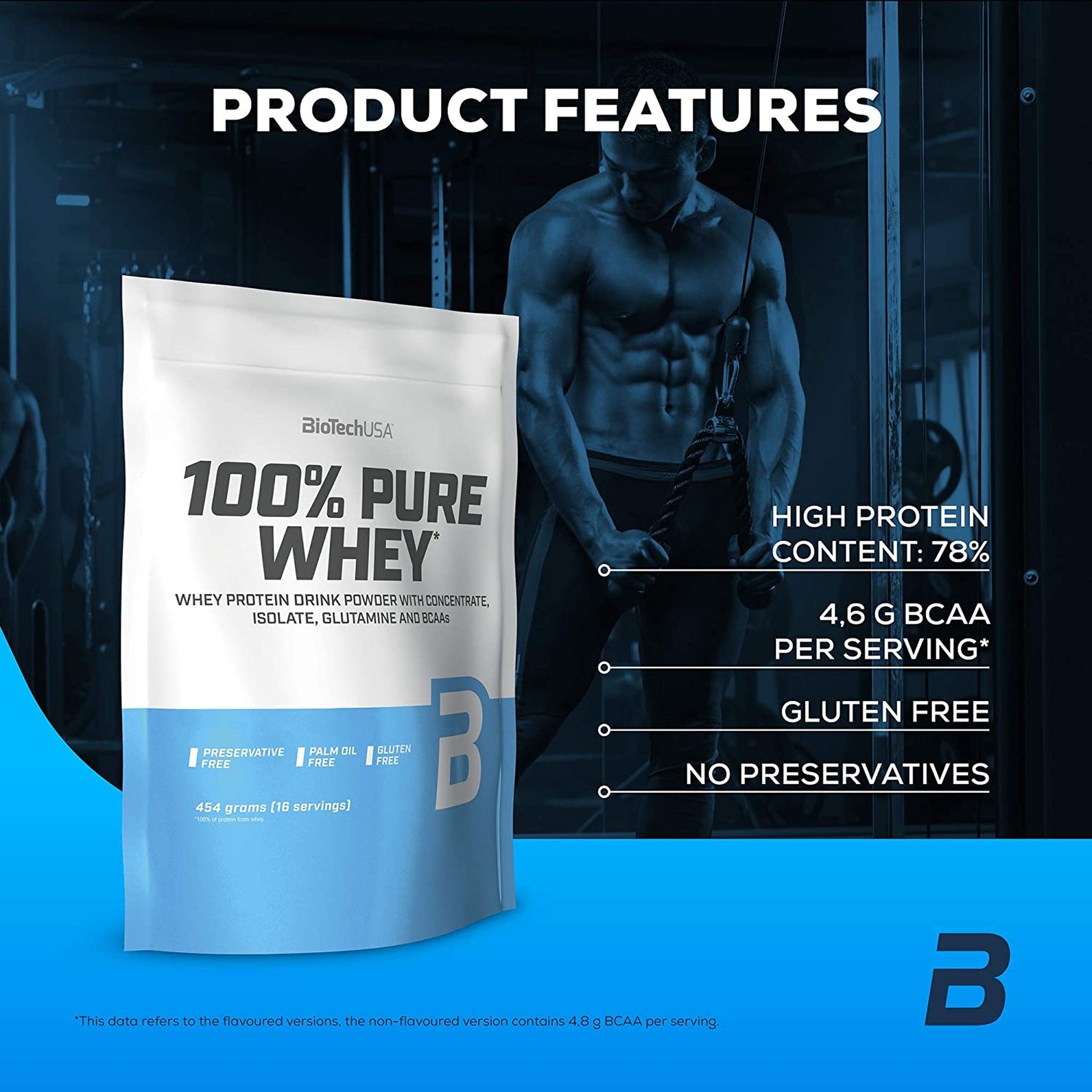 BioTechUSA 100% Pure Whey Protein Complex