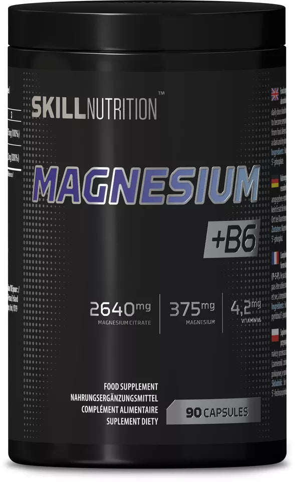 Skill Nutrition Magnesium + B6 - Magnesium + B6 - 90 caps