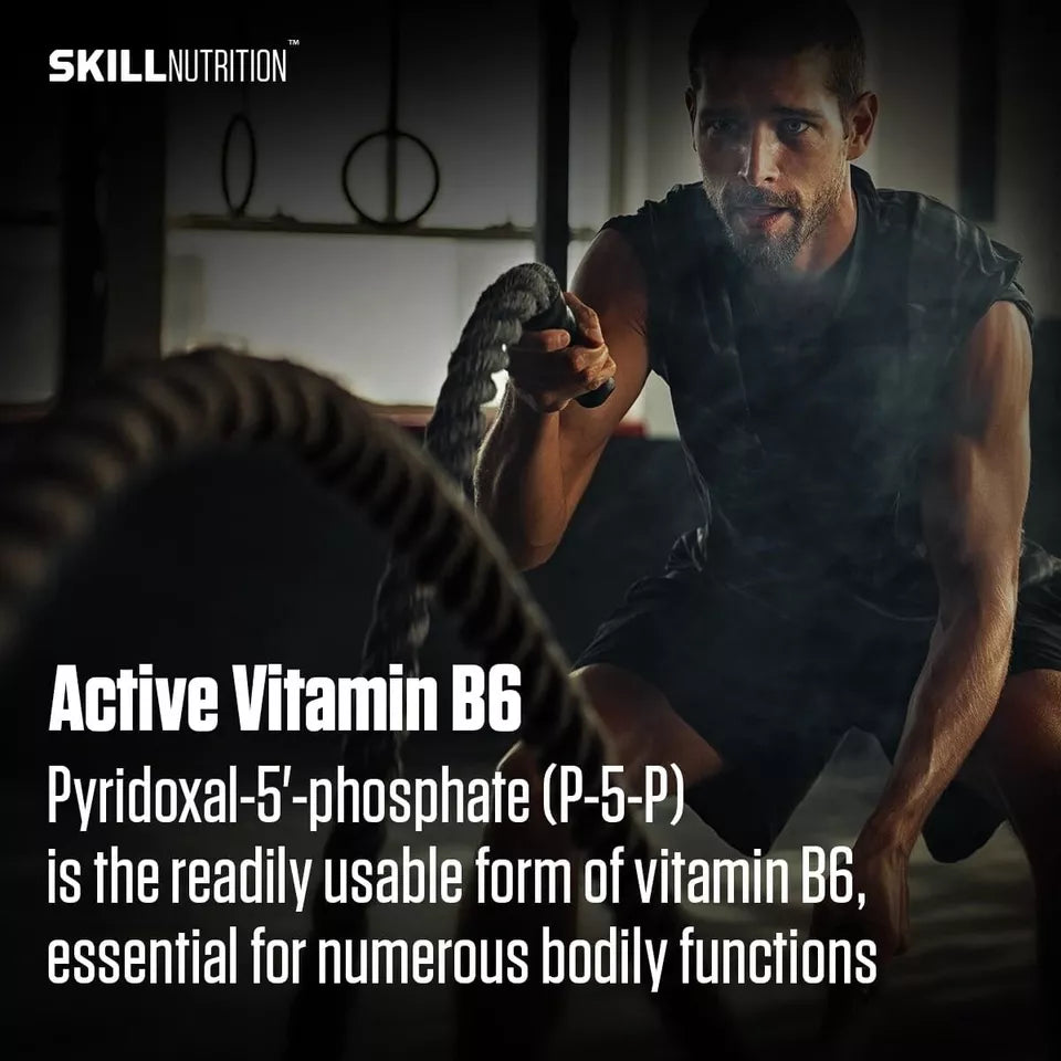 Skill Nutrition Magnesium + B6 - Magnesium + B6 - 90 caps