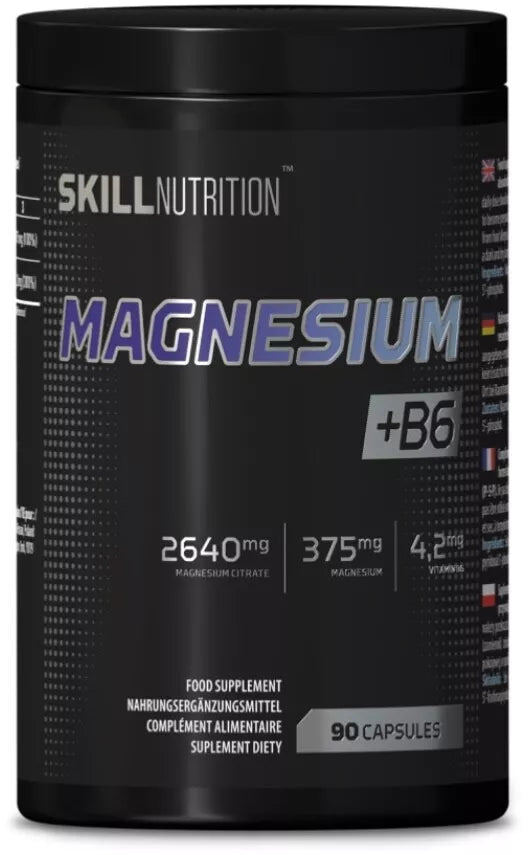 Skill Nutrition Magnesium + B6 - Magnesium + B6 - 90 caps
