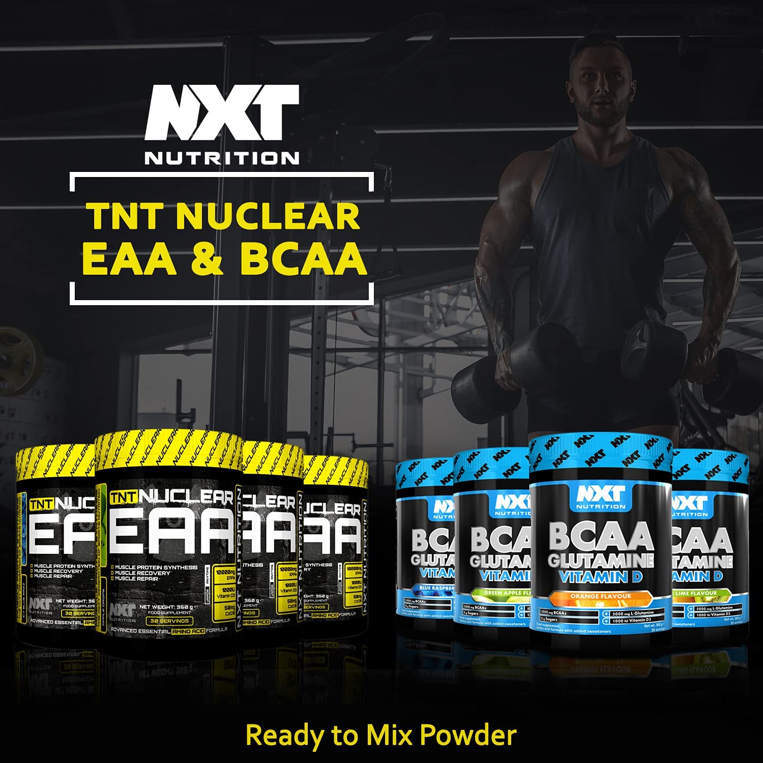 NXT Nutrition BCAA Glutamine Vitamin D