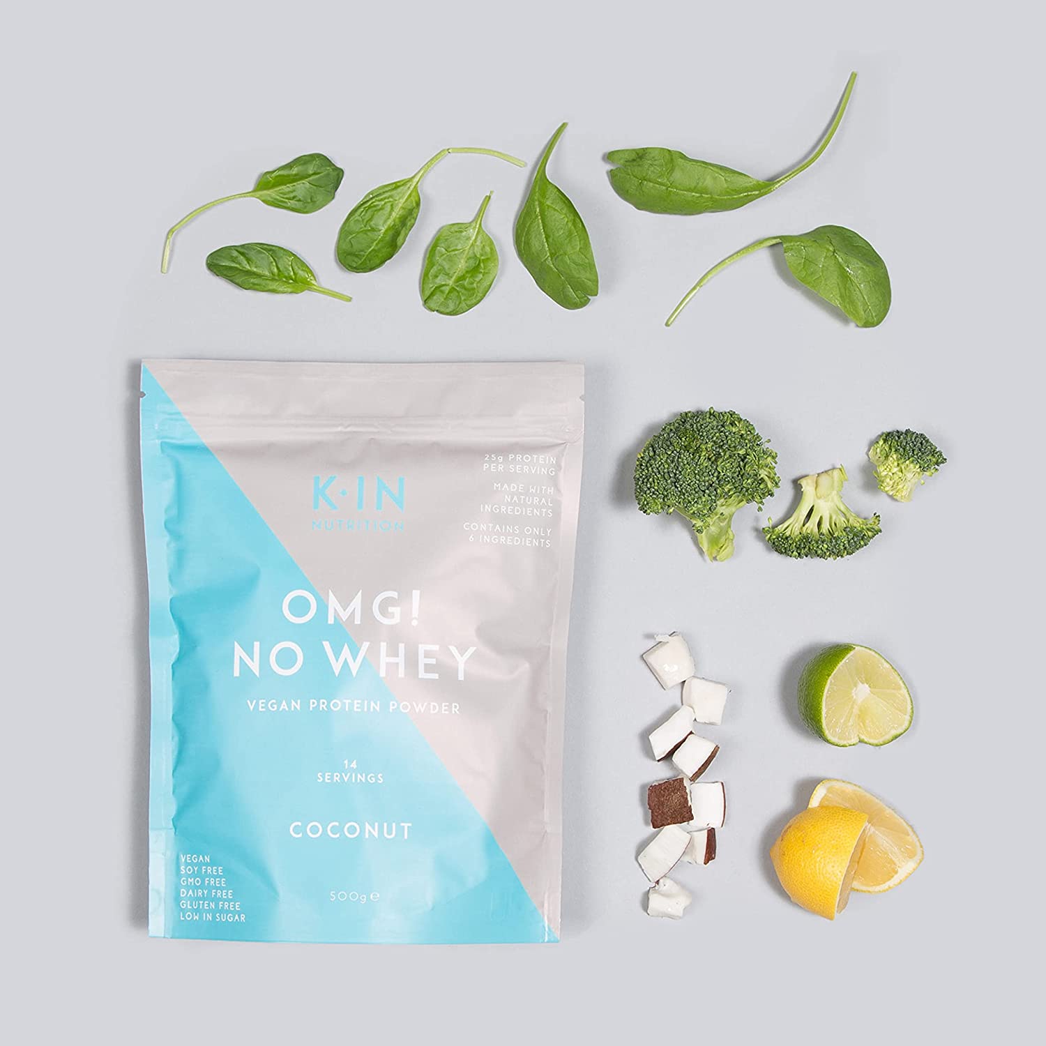 KIN No Whey Vegan Protein Powder