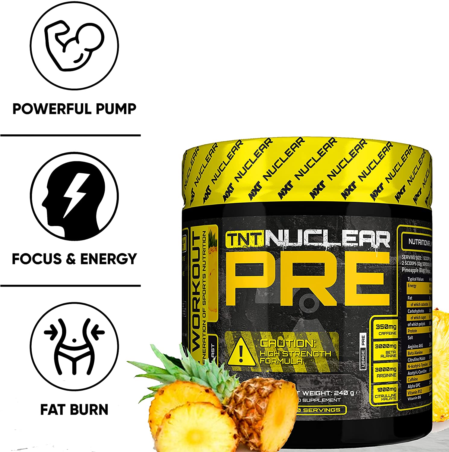 NXT Nutrition TNT Nuclear Pre Workout