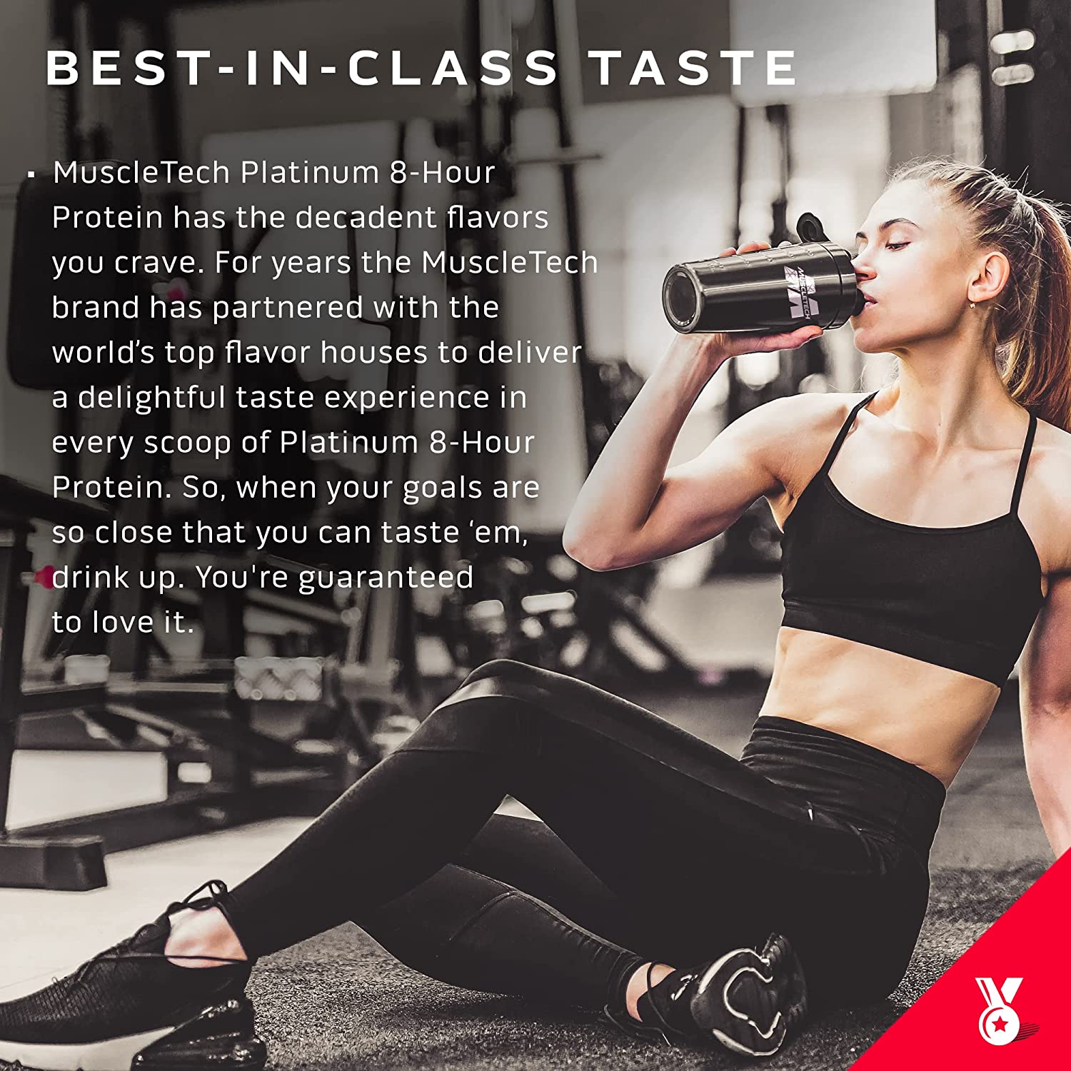 MuscleTech Phase8 Whey & Casein Protein Powder Blend